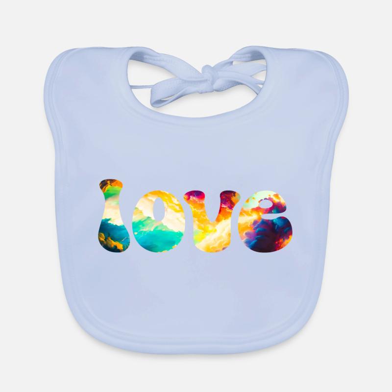 Amour Bavoir bio Bébé