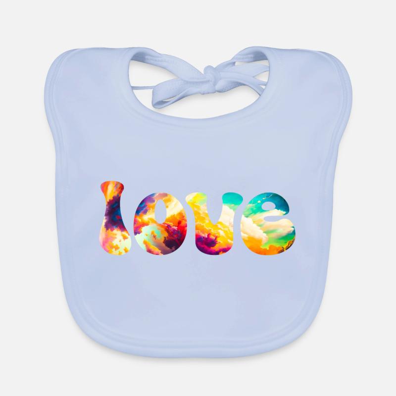 Amour Bavoir bio Bébé