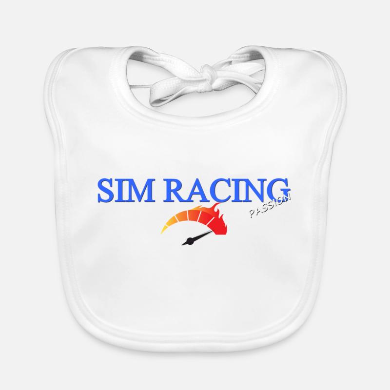 SIM Racing Organic Baby Bibs
