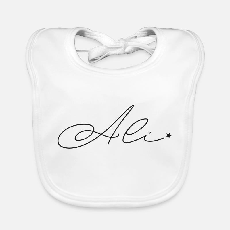 Name Ali Baby Bio-Lätzchen