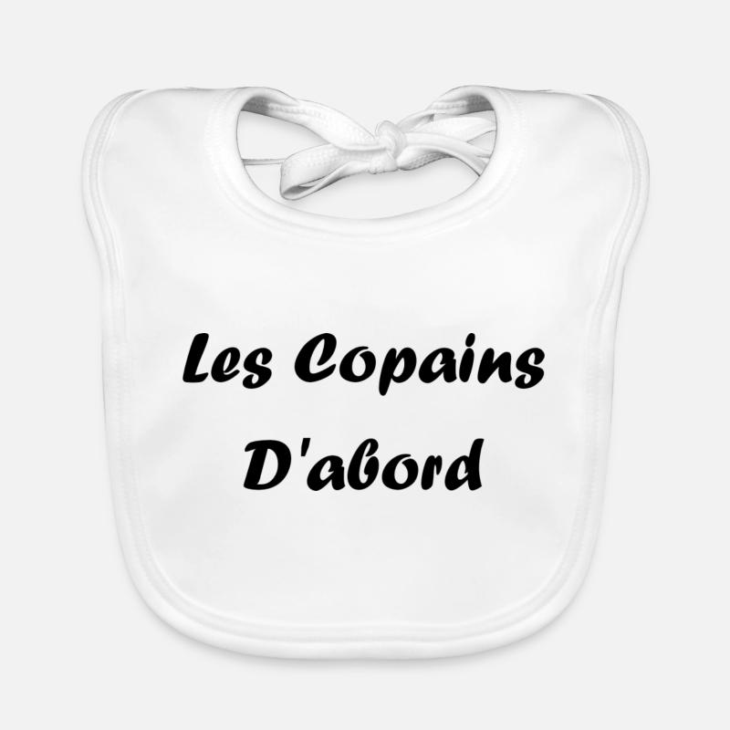 les copains d'abord Bavoir bio Bébé