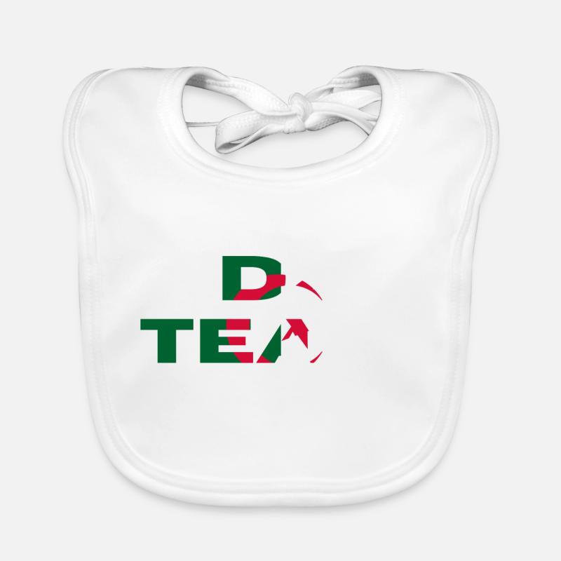 Dz team - idée cadeau Algérie Bavoir bio Bébé