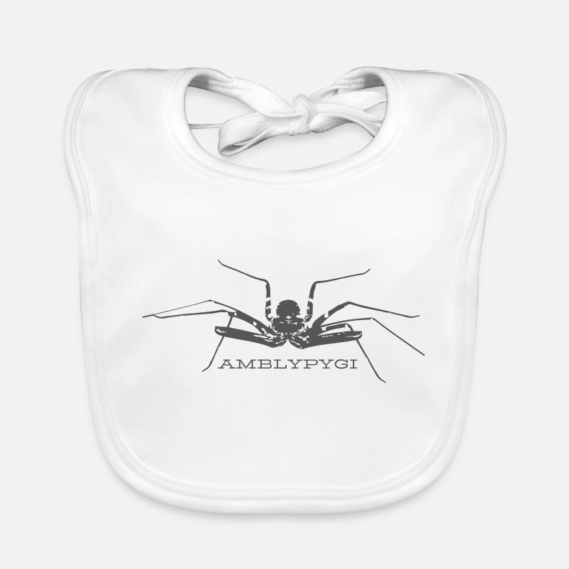 Geißelspinne - Amblypygi Baby Bio-Lätzchen
