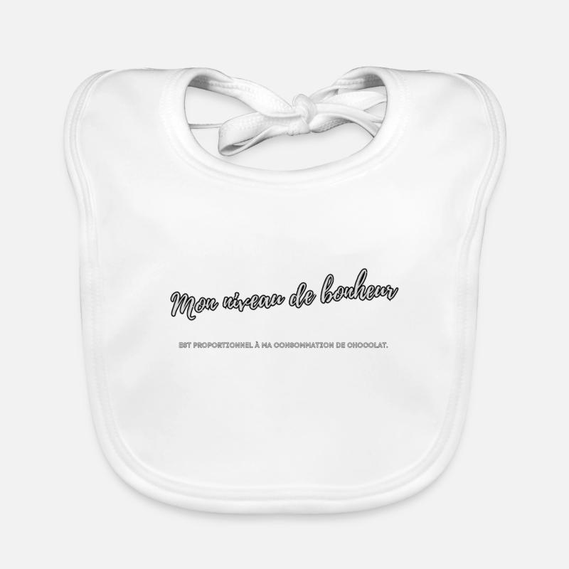 Happiness Level Organic Baby Bibs
