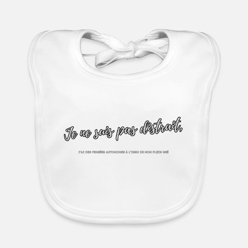 Distracted Organic Baby Bibs