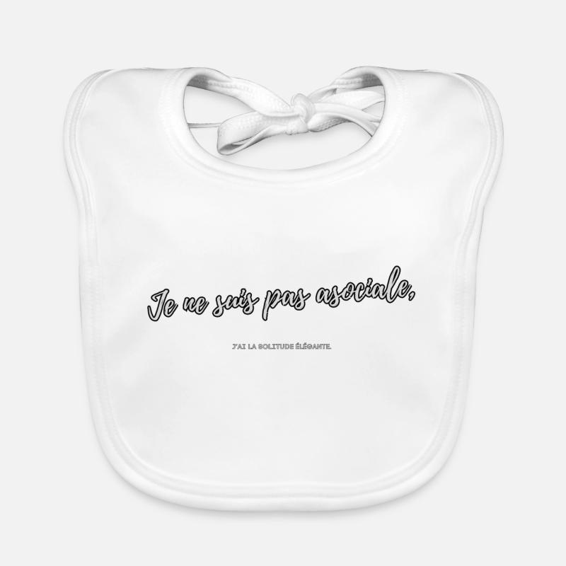 Asocial Organic Baby Bibs