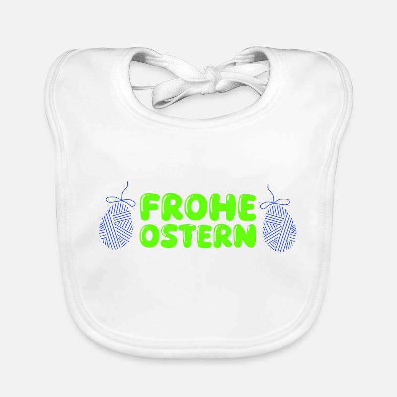 frohe ostern Baby Bio-Lätzchen