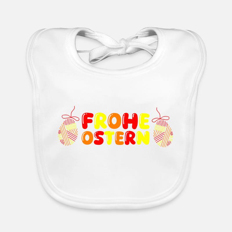 frohe ostern Baby Bio-Lätzchen
