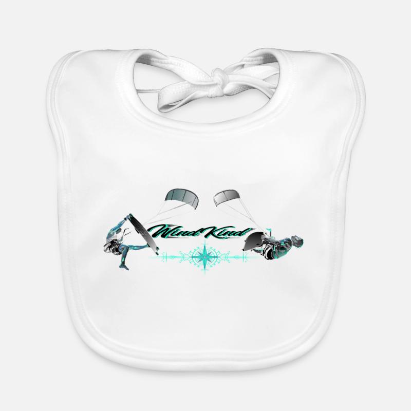 Boussole de kiter Windchild Bavoir bio Bébé