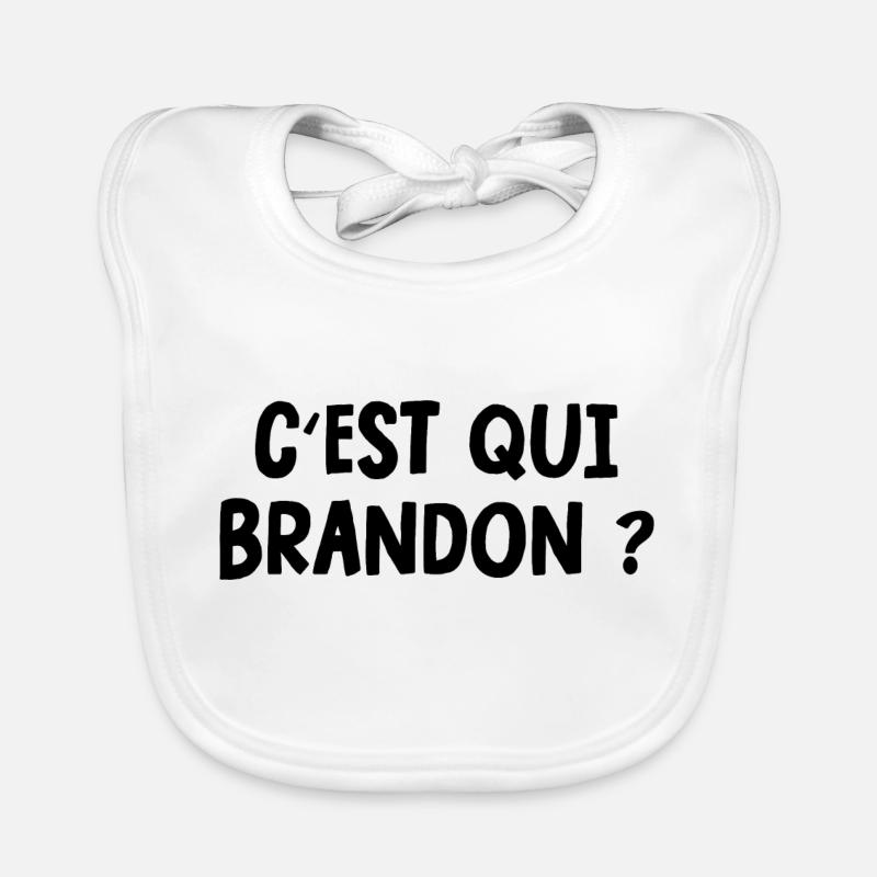 c'est qui brandon Bavoir bio Bébé
