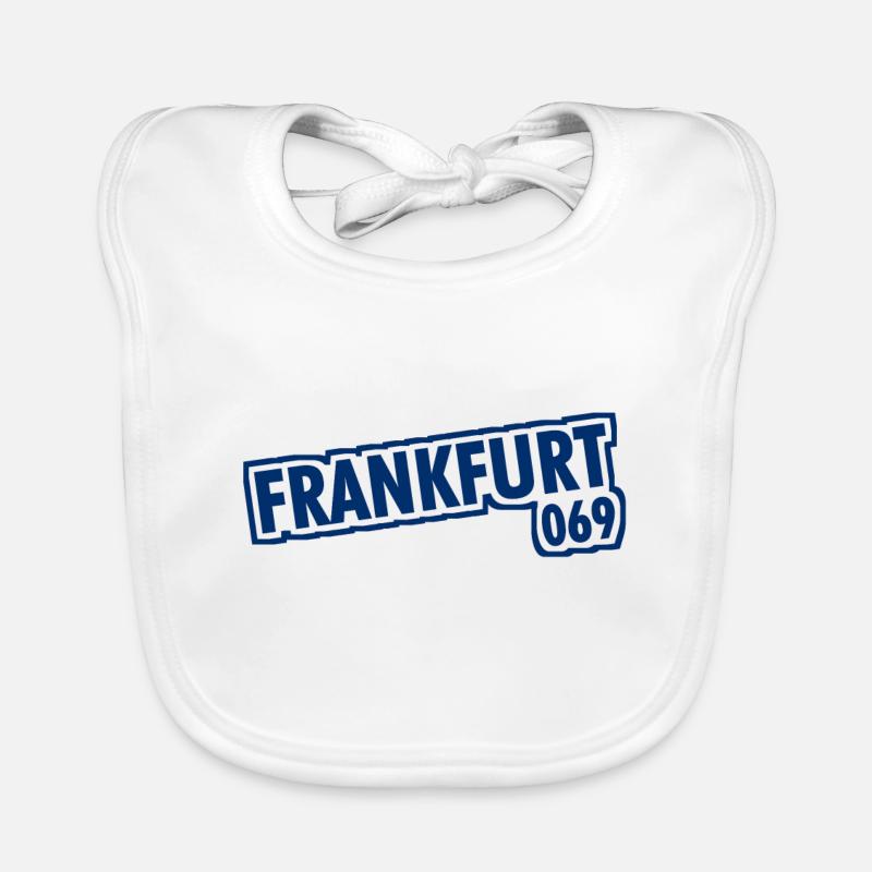 Frankfurt am Main - 069 - Phone Code Organic Baby Bibs