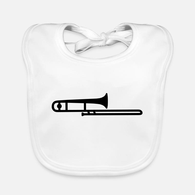 trombone Bavoir bio Bébé