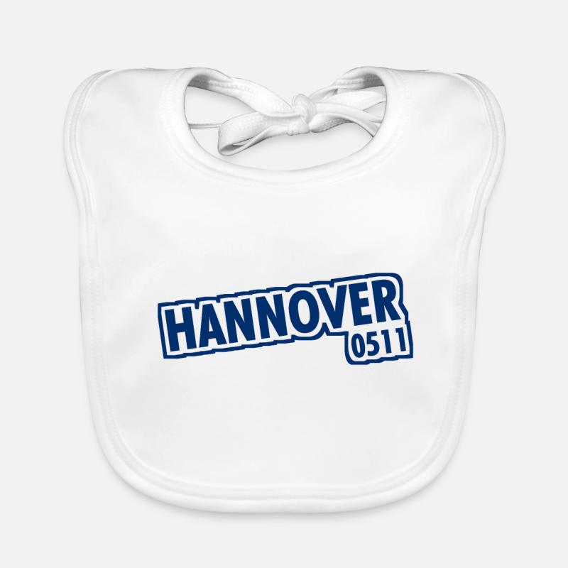 Hanover - 0511 - Area Code - Lower Saxony Organic Baby Bibs