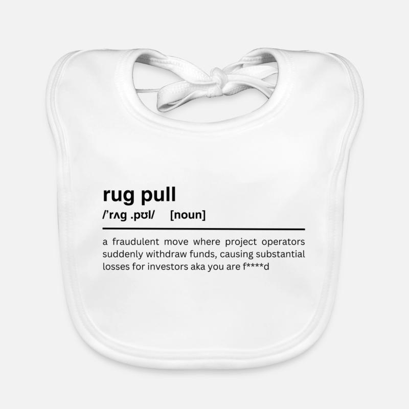 rug pull Baby Bio-Lätzchen