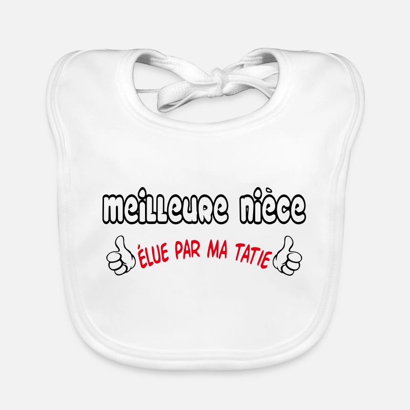 Meilleure nièce Bavoir bio Bébé