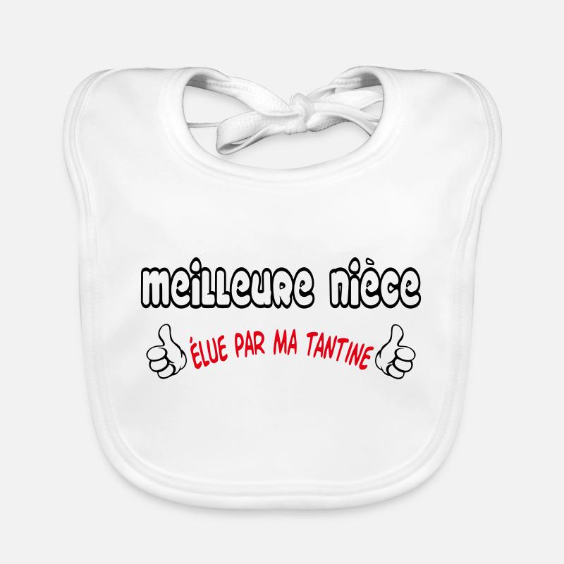Meilleure nièce Bavoir bio Bébé