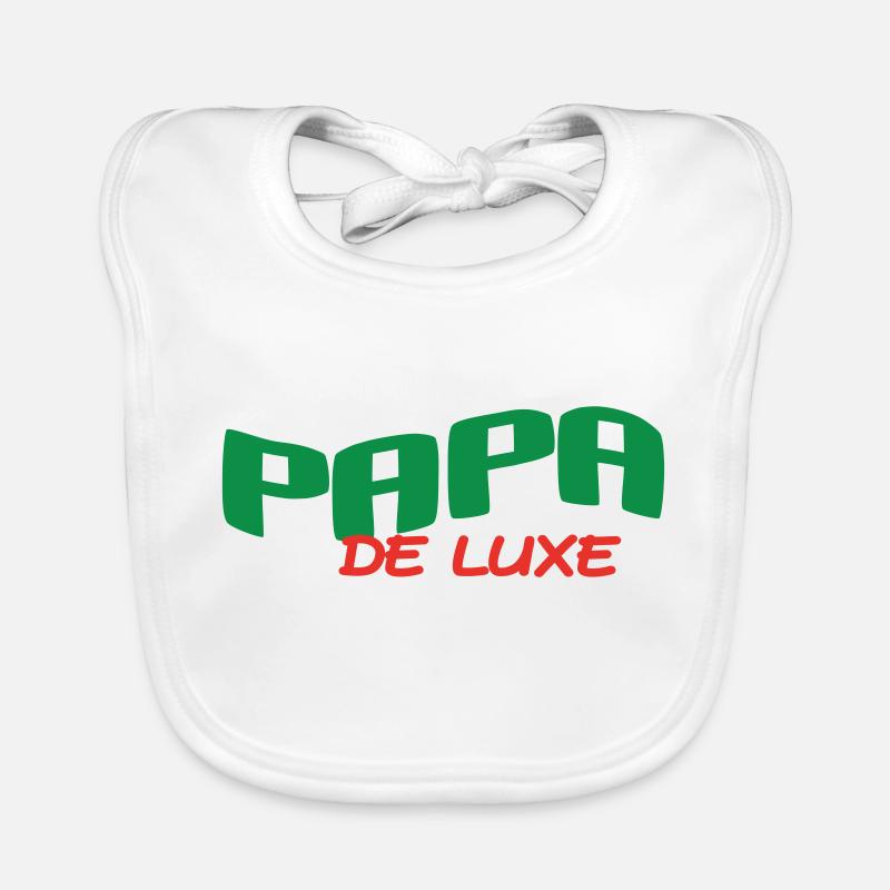 Papa de luxe Bavoir bio Bébé