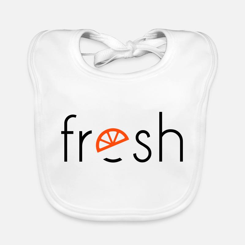 fresh - 2 colours Organic Baby Bibs