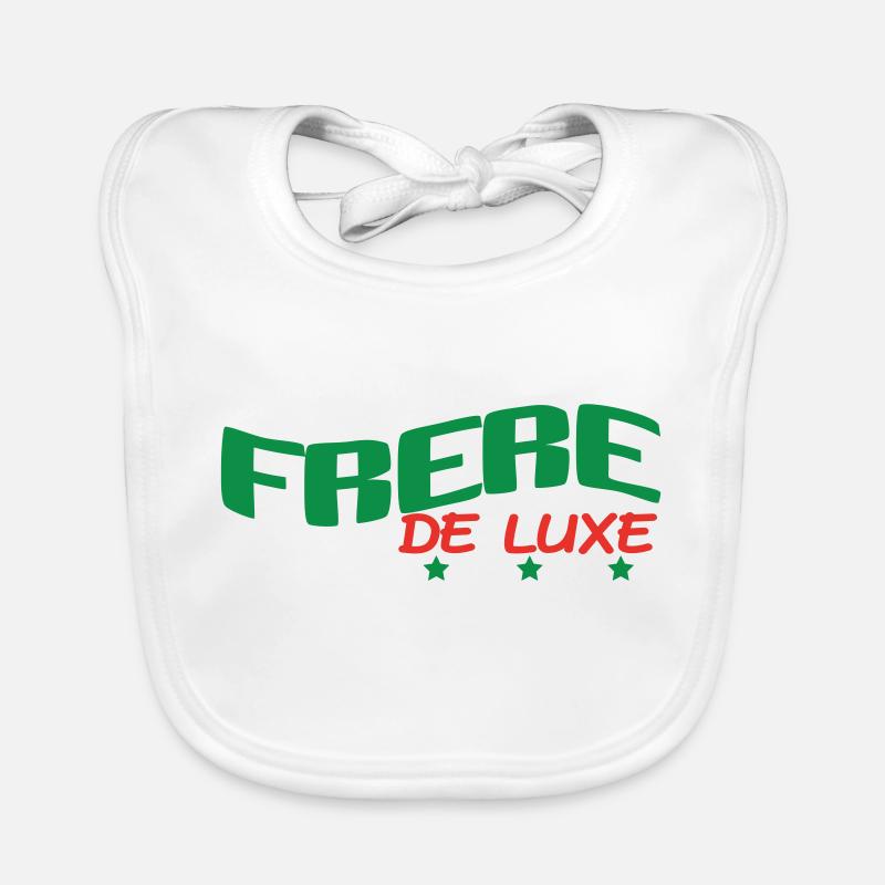 FRATELLO DEL LUSSO Bavaglino ecologico per neonato