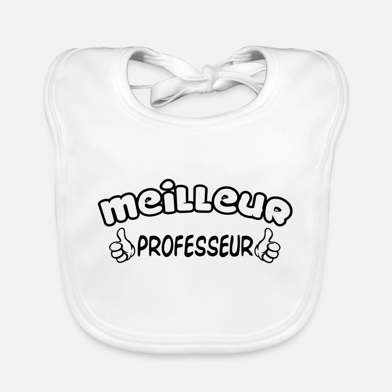 MEILLEUR PROFESSEUR Bavoir bio Bébé