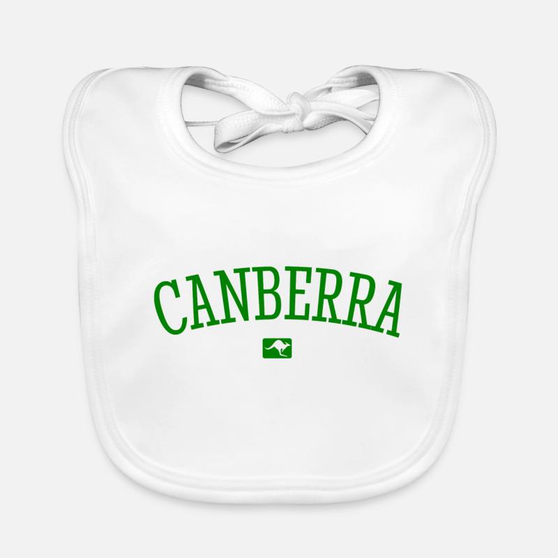 Canberra Australia Down Under Känguru Koala Baby Bio-Lätzchen