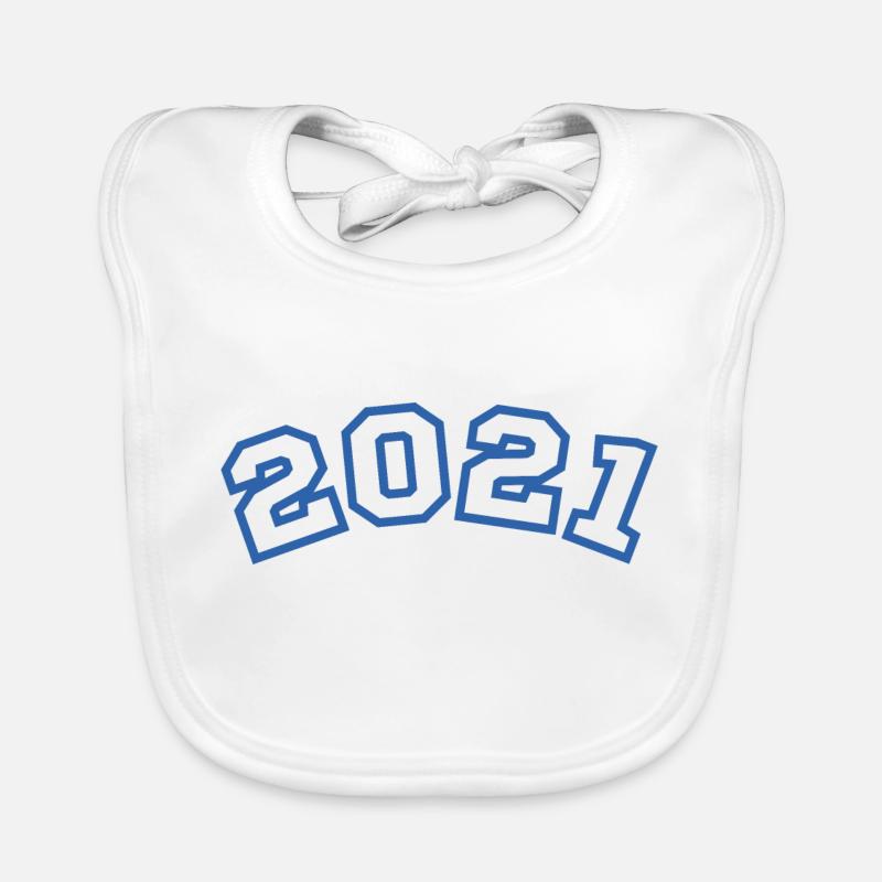 2021 bleu sport Bavoir bio Bébé