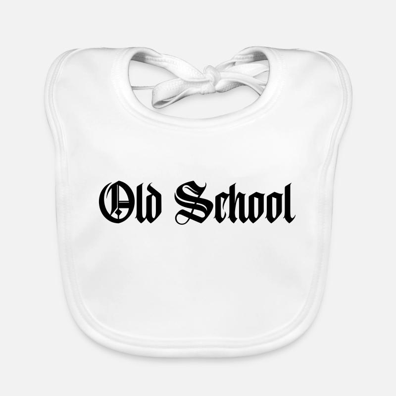Vieille école Bavoir bio Bébé