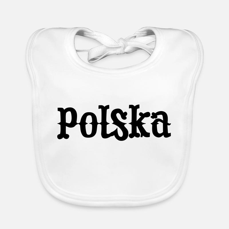 Polska Poland Baby Bio-Lätzchen