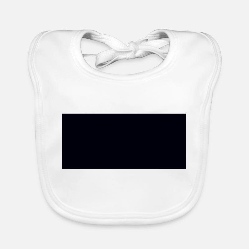 Fat black bar Organic Baby Bibs