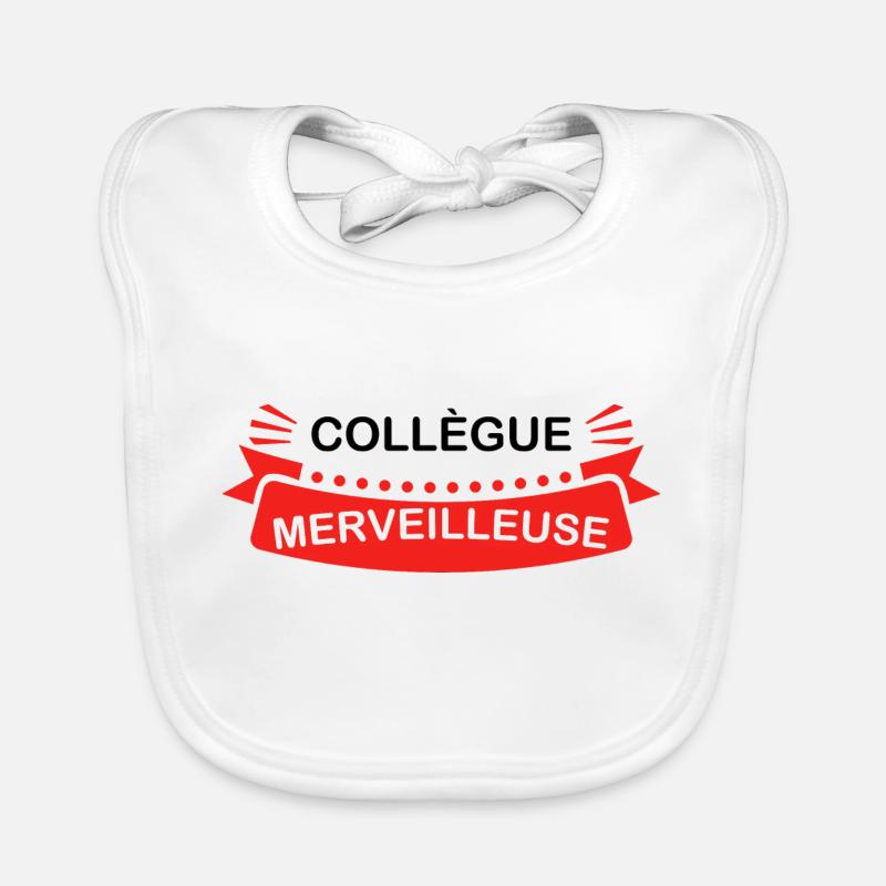 Collègue merveilleuse Bavoir bio Bébé