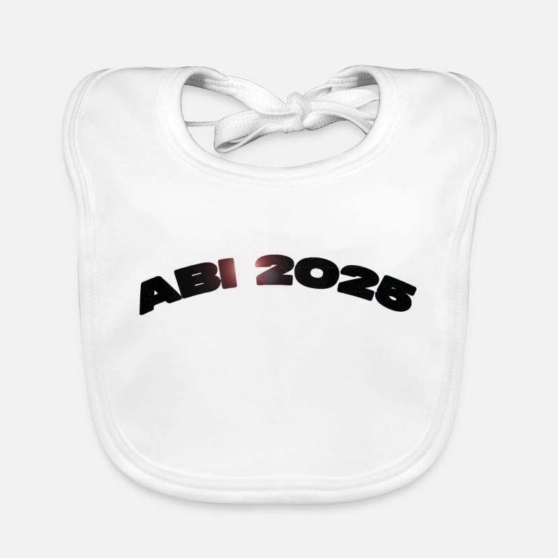 ABI 2025 – Laissons-le déchirer ! 🎉 Bavoir bio Bébé