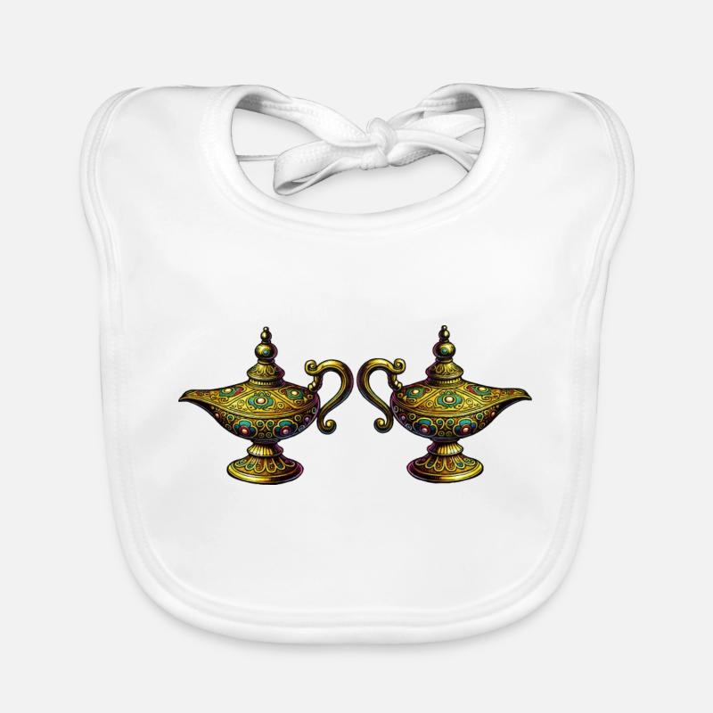 Lamp Organic Baby Bibs