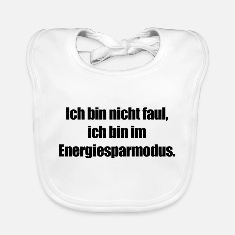 Energiesparmodus aktiv Baby Bio-Lätzchen