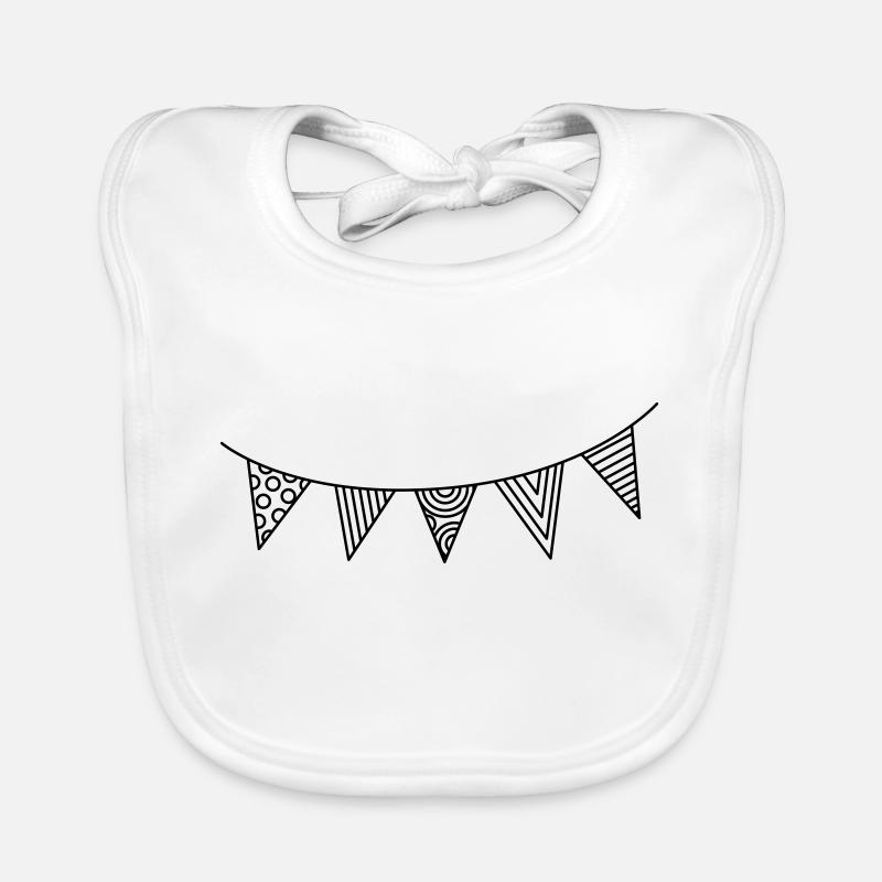 Wimpelkette Baby Bio-Lätzchen