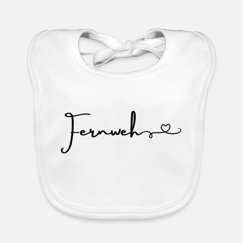 Errance... Bavoir bio Bébé