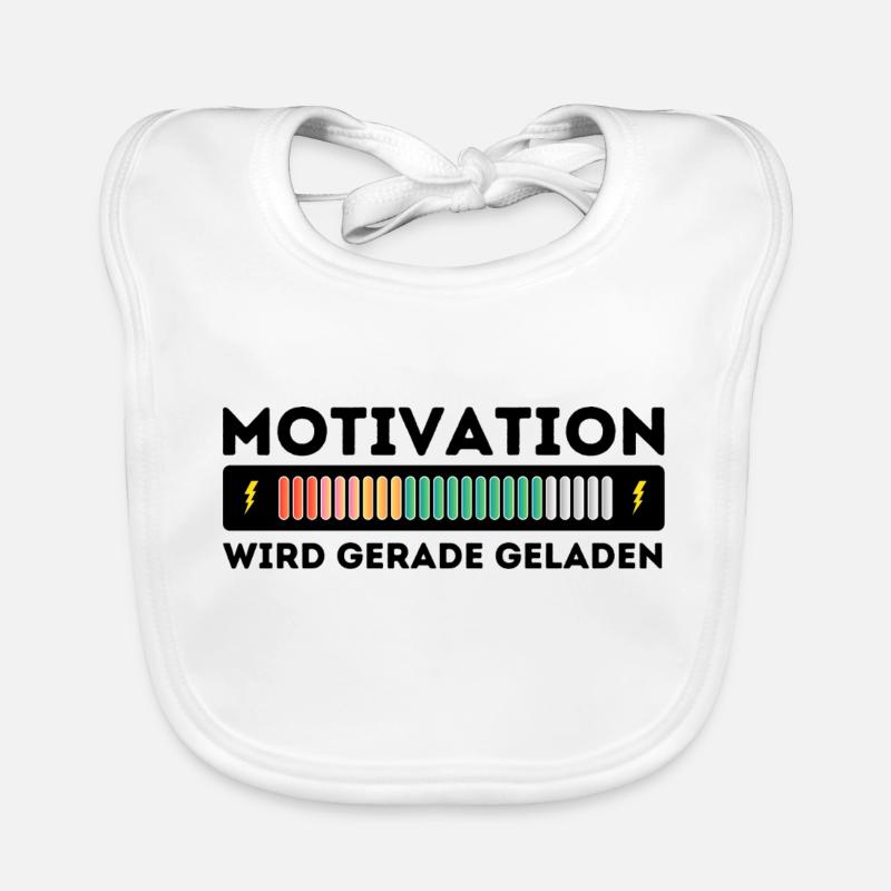 La motivation est chargée Bavoir bio Bébé