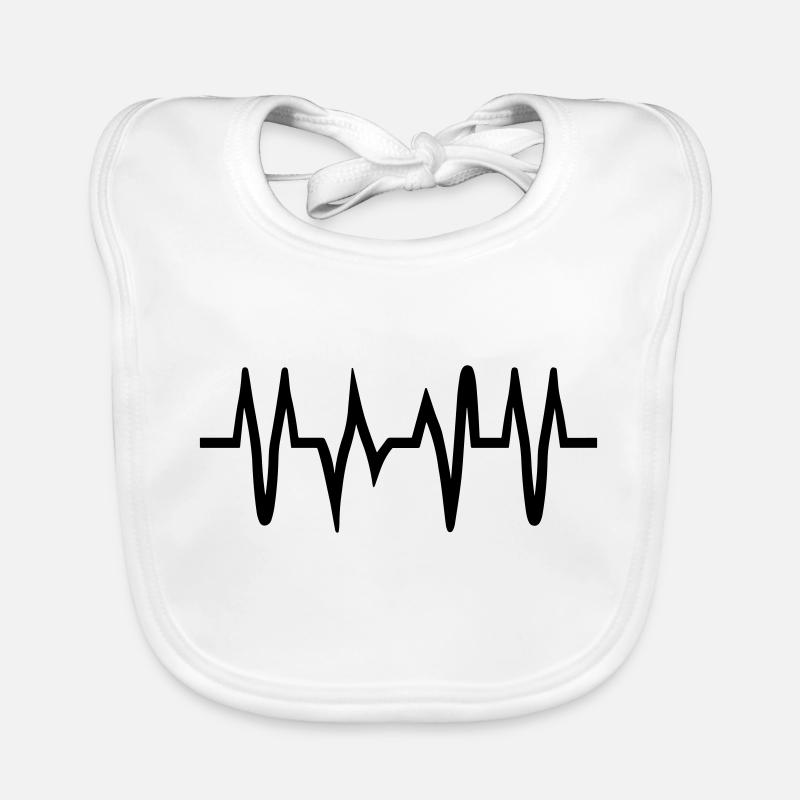 Heartbeat Organic Baby Bibs