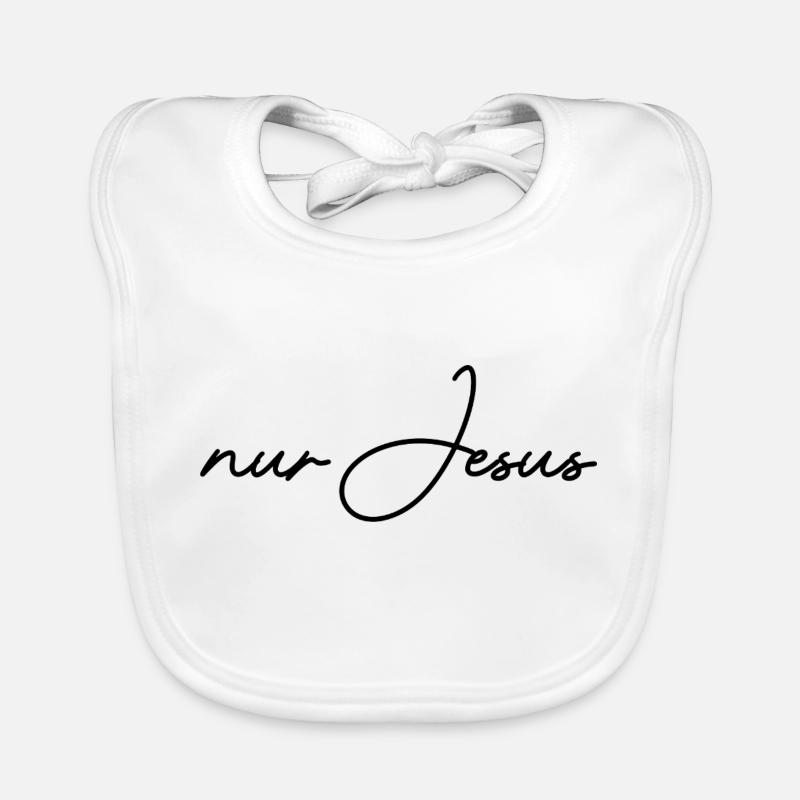 nur Jesus Baby Bio-Lätzchen