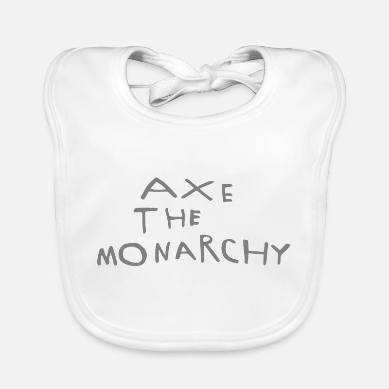 Hache la monarchie Bavoir bio Bébé