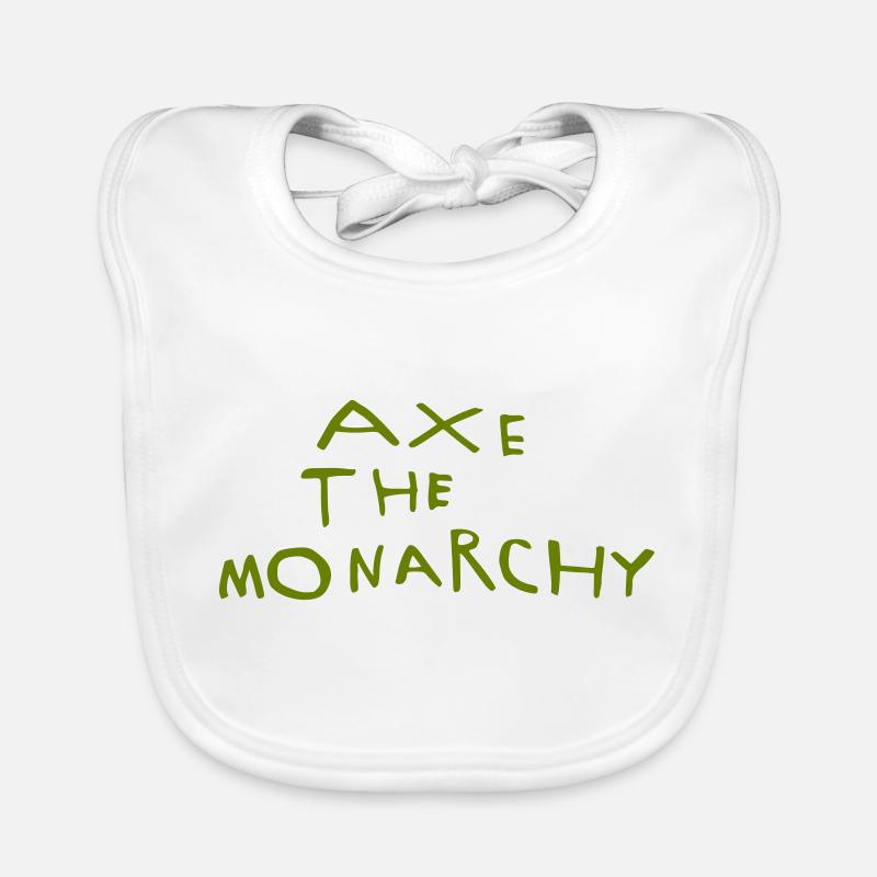 Axe the monarchy Organic Baby Bibs