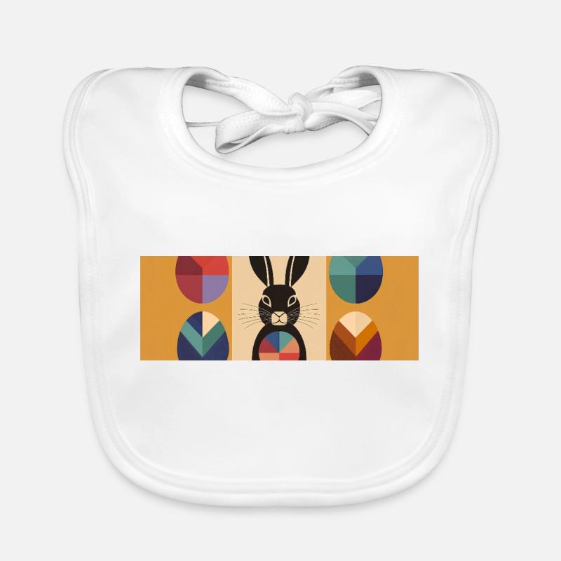 Easter Bunny No.06 Organic Baby Bibs