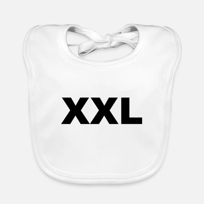 XXL - X-large - extra large Baby Bio-Lätzchen