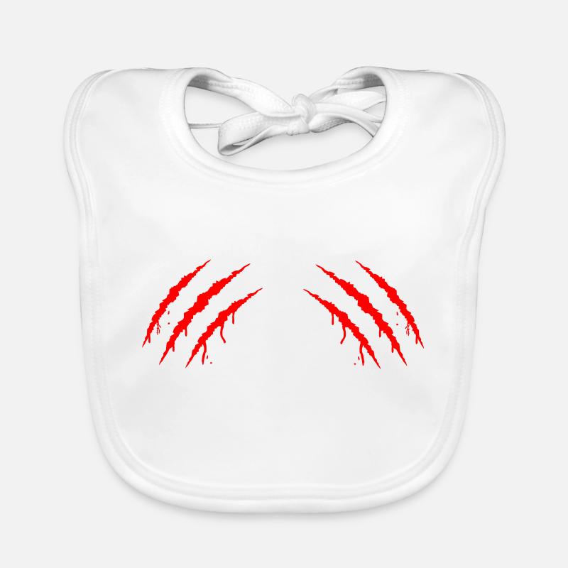 Claws 2 Organic Baby Bibs