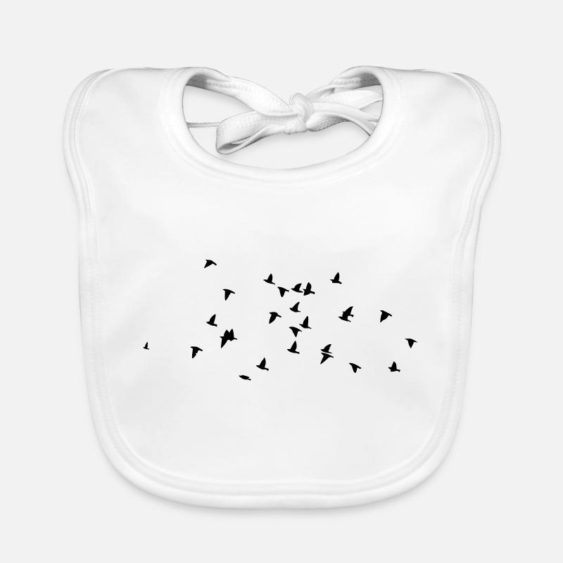 birds Baby Bio-Lätzchen