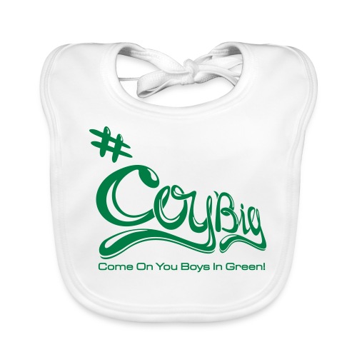 COYBIG - Come on you boys in green - Organic Baby Bibs