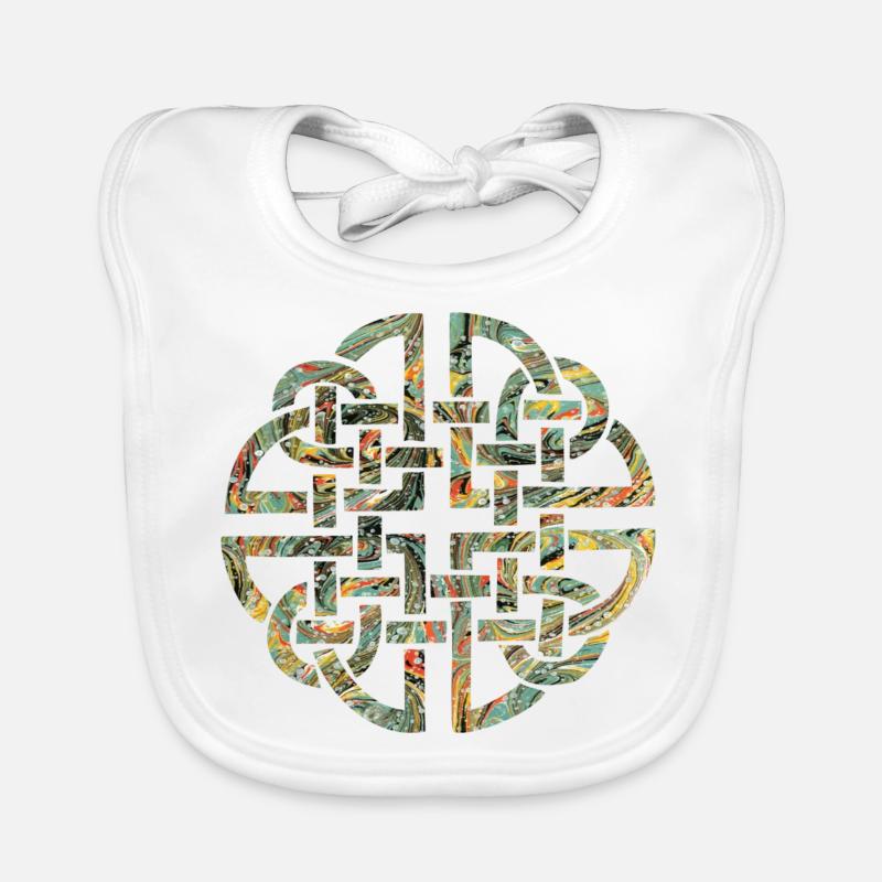 Celtic knot 8 e 200 Organic Baby Bibs