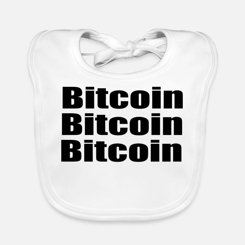 BITCOIN BITCOIN BITCOIN Bavoir bio Bébé