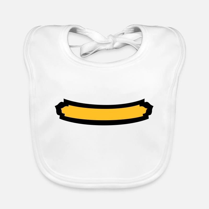 ecusson 2col Bavoir bio Bébé