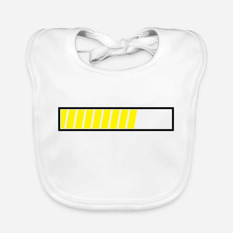 Ladebalken Loading Bar dauer zeit wird geladen Uni Baby Bio-Lätzchen