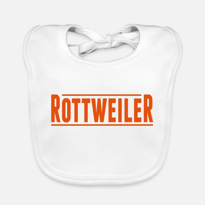 rottweiler Bavoir bio Bébé